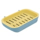 thumbnail image 4 of Bandeja organizadora de baño desmontable y drenable de 4 piezas Jabonera de ducha resistente de dos niveles, 4 of 8