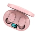 thumbnail image 3 of Matsuzay Bluetooth-compatibilidad 5,0 auriculares inalámbricos impermeables en la oreja portátil bolsillo deportes manos libres llamada auricular con Cables de audio/vídeo Rosado, 3 of 8
