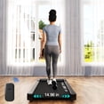 thumbnail image 4 of MJWW Walking Pad Treadmill with 6% Incline and Remote Control,Under Desk Treadmill for Home&Office, 250 lbs Weight Capacity, 4 of 9