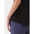 thumbnail image 4 of Avia Women's Curved Seam Tee with Short Sleeves, Sizes XS-XXXL, 4 of 5