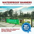 thumbnail image 5 of Office Space For Lease Large Banners and Signs for Outdoor by DreamController-Polyester Banner with 4 Holes for Easy Hang Indoor & Outdoor|6x2 Feet HD Banner to Promote Real Estate Business| Made, 5 of 6