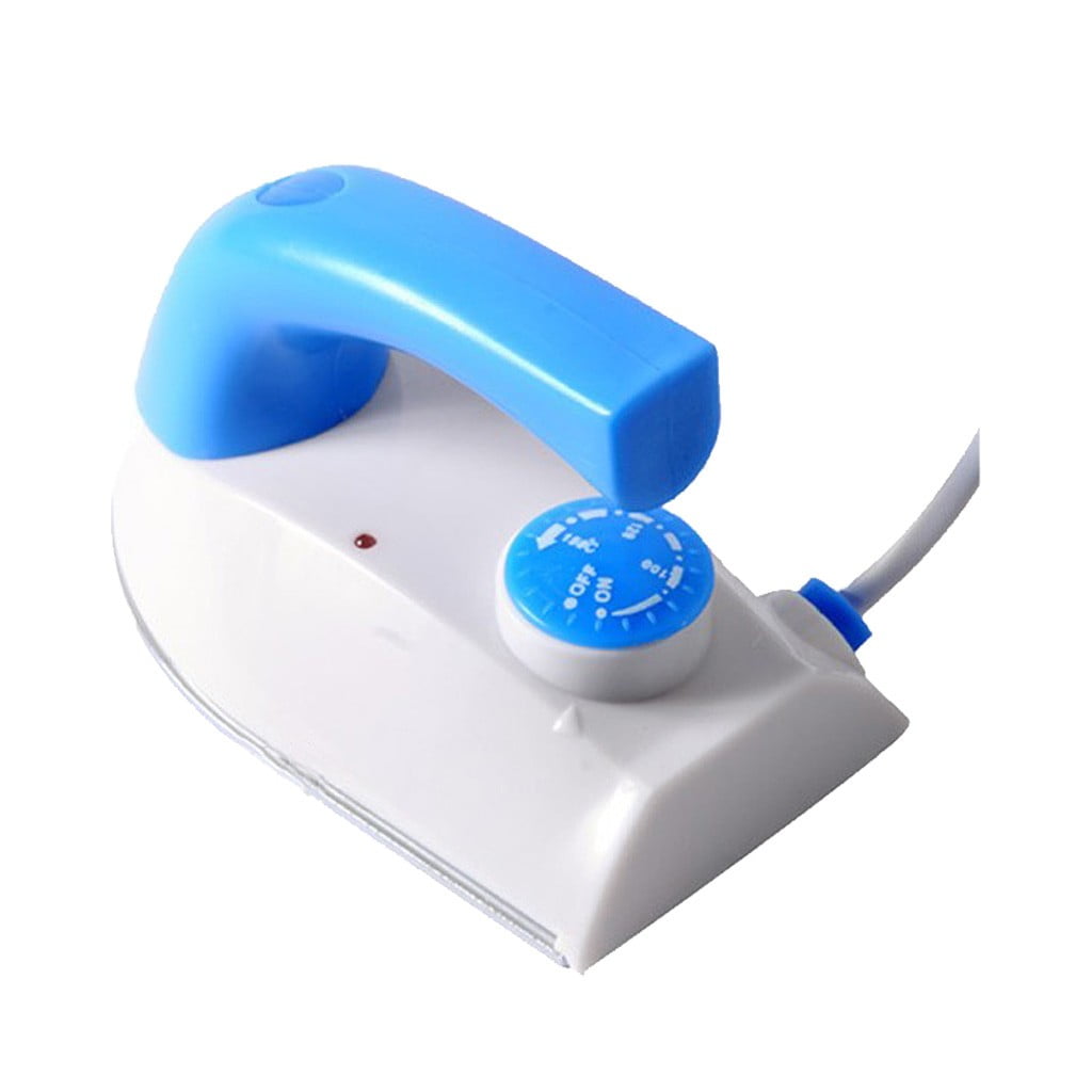 Dongrere Mini Heat Press Portable Mini Iron for Travel & Home Wrinkle-remover for Shirt Collars, Cuffs & Fabrics