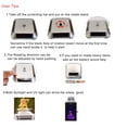thumbnail image 5 of Manunclaims Solar Display Stand Turntable, Turntable 360° Rotating Stand for Better Curing UV Resin Printed Small Items Model, Jewelry Spinner Watch Hobby Collection Shelf, 5 of 5