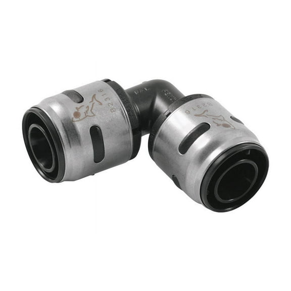 SharkBite EvoPEX 3/4 in. Push x 3/4 in. Dia. Push Plastic Elbow