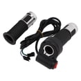 thumbnail image 4 of Acelerador universal para bicicleta eléctrica de 12 V a 99 V, 6 núcleos, dos secciones, tres velocidades, plateado, 4 of 14