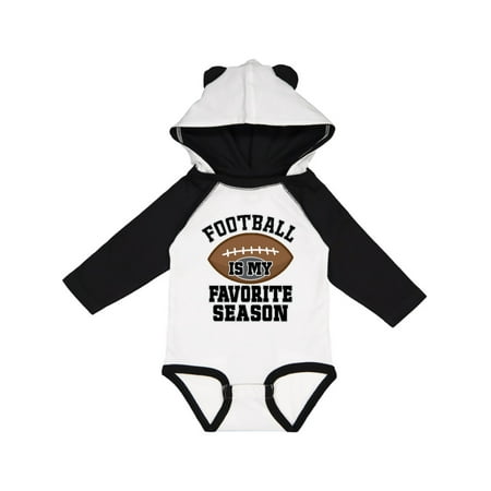 

Inktastic Football Is My Favorite Season Gift Baby Boy or Baby Girl Long Sleeve Bodysuit
