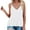 White, variant on Aayomet Workout Tops Women's Square Neck Sleeveless Solid Ribbed Knit Crop Top Tank,Black L