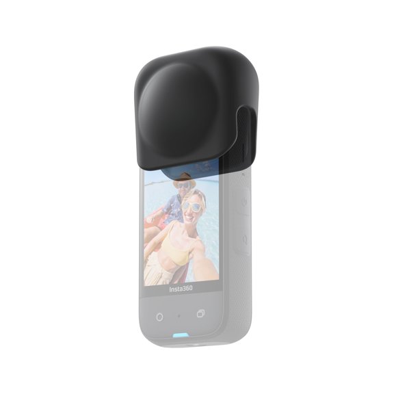 Protector de lente de cámara Insta360 X3 de silicona ligera