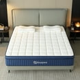 thumbnail image 4 of SUAYEA Queen Mattress, 12 Inch Queen Size Mattress in a Box,Hybrid Mattress Queen Size, Ultimate Motion Isolation with Gel Memory Foam and Pocket Spring, Medium Firm, Edge Support, 4 of 8