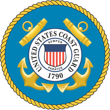 UPC 192408000017 product image for 3.8 Inch United States Coast Guard Seal Sticker | upcitemdb.com