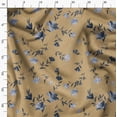 thumbnail image 3 of Soimoi Minky Brown Fabric By the Yard - 56 Inch Wide -Floral & Leaf Floral Pattern Fabric - Botanical and Elegant Designs for Various Uses Printed Fabric, 3 of 6
