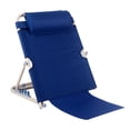 thumbnail image 3 of DOLITY Dossier de Lit Réglable Dossier d'Allaitement pour Adulte Chaise de Lecture Pliante Bleu Foncé, 3 of 9