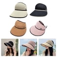 thumbnail image 2 of Breathable Straw Hat with Large Brims Fisherman Hat for Women Vacation Camping, 2 of 15