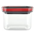 thumbnail image 1 of Contenedor hermético para almacenar alimentos, transparente y con tapa para arroz de grano mixto, color negro, 600 ml., 1 of 14