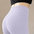 thumbnail image 3 of FNFYFH Women's Fleece Leggings Thermal Underwear Bottom Seamless Comfy Tummy Control Base Layer Pants, 3 of 7