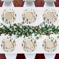 thumbnail image 7 of GZHJMY Christmas Trees Placemats Set of 6 Non-Slip Heat Resistant Dining Table Place Mats Washable Kitchen PVC Weave Table Mats Table Mat, 7 of 7
