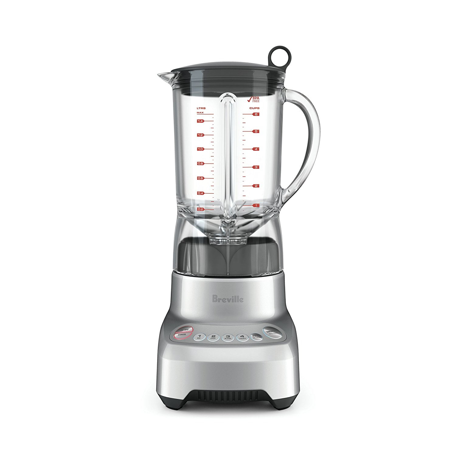 ben Livlig ensidigt Breville Hemisphere Smooth 4 Speed Blender Silver (BBL560XL) - Walmart.com