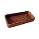 thumbnail image 2 of Cesta tejida de ratán, bandeja decorativa portátil, cesta de almacenamiento rectangular, bandeja para servir, cesta de pan para escritorio de casa al Pequeño, 2 of 8