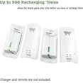 thumbnail image 4 of 4-Pack Rechargeable Battery Packs for Wii and Wii U Remote Controller 2800mAh-Qhzl, 4 of 5