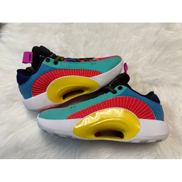 Ni - ke DJ2831-300 Ni - ke Air Jordan 35 Low DS PF Reflexology Men's Size 6.5 Sneakers
