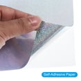 thumbnail image 4 of Unique Bargains A5 Holographic Cardstock, 10 Pack Metallic Iridescent Mirror Paper Sticker Foil Board, Style 7, 4 of 6