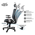 thumbnail image 4 of ErgoMax T000000112BL ErgoMax 53 in Tall Blue Ergonomic Adjustable Office Chair, Home Office Ergonomic Chair, 4 of 7