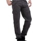thumbnail image 2 of Pantalones largos casuales para hombre, pantalones de pierna ancha, bolsillos cargo, pantalones deportivos casuales con cordones, pantalones largos para hombre, 2 of 4