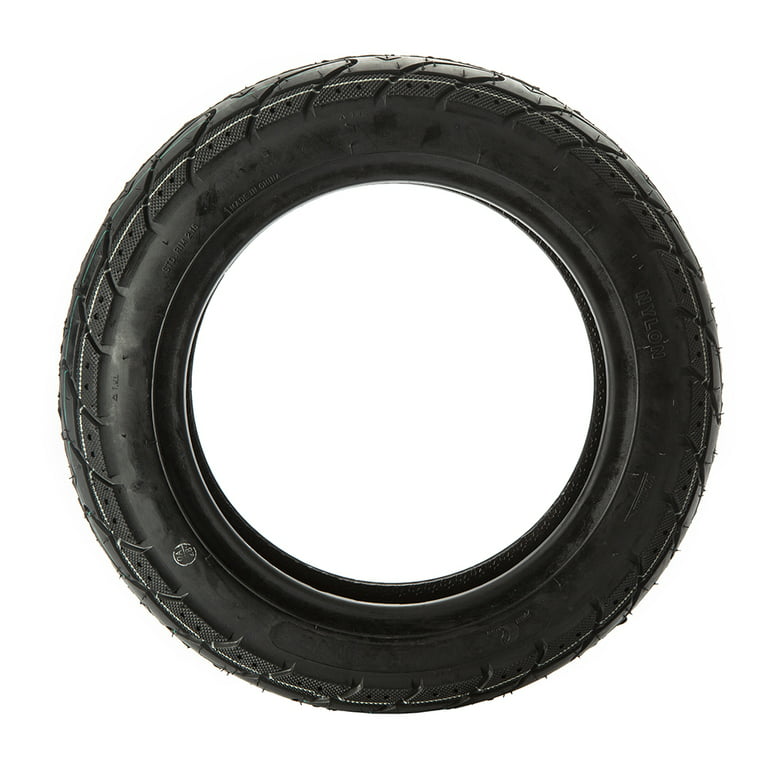 SET OF TWO Scooter Tubeless Tires 3.50-10 + Two TR87 Bent Metal