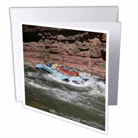 3dRose Rafting the Colorado River Grand Canyon Arizona - US03 DPB0086 - Douglas Peebles, Greeting Cards, 6 x 6 inches, set of