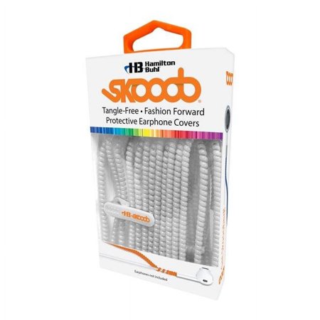 UPC: 0681181626236 | Skooob Tangle Free Earbud Covers – Moon White
