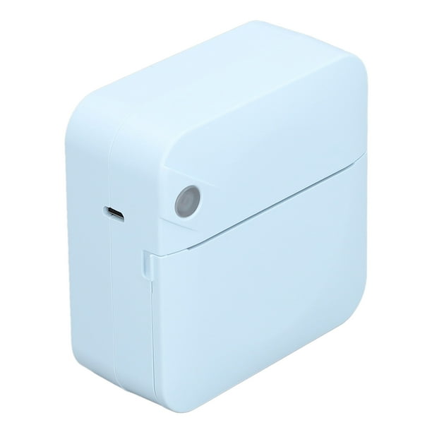 Impresora Térmica Inalámbrica, Impresora De Bolsillo De Alta Resolución 1000 MAh Multifuncional 200 Ppp Con 1 Rollo De Papel Para Asistencia De Aprendizaje Para Estudiantes