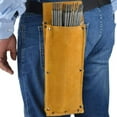 thumbnail image 2 of Electrodos de material cuero PU retardante Yotijar soporte de varilla de soldadura Amarillo, 2 of 9
