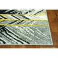 thumbnail image 2 of 5'x8' Teal Machine Woven Distressed Traditional Indoor Area Rug, 2 of 2