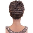 thumbnail image 5 of Cameo - Short Length Wavy Synthetic Wig | Motown Tress | African American Wigs, 5 of 19