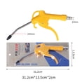 thumbnail image 3 of Pistola de soplador de aire de mano neumática Potente removedor de polvo interior de coche presurizado, 3 of 5