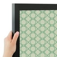 thumbnail image 4 of PinPix 30x12 Custom Cork Bulletin Board Green Diamond Poster Board Has a Fabric Style Canvas Finish, Framed in Green Diamond, by ArtToFrames (PinPix-586), 4 of 6