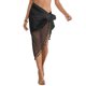 thumbnail image 2 of Pareos de Playa Bohemios para Mujer, Pareos de Transparente para Bikini, Faldas para Trajes de Baño. Negro Talla Única, 2 of 8