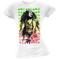 thumbnail image 1 of Bob Marley - One Love Label Juniors T-Shirt, 1 of 1
