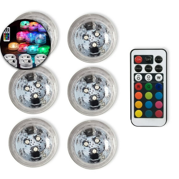Dvruxg 6 Pcs LED Lights for Home and Outdoor - Bedroom LED Lights, Battery Operated Options, TV Backlighting, Truck & Car LED Strips, and Backyard Lighting Solutions