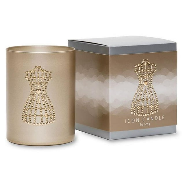 Primal Elements CIGDF Dress Form 9.5 oz. Icon Candle in White Marble