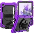 thumbnail image 1 of Timoom Samsung Galaxy Tab A7 Lite Case 8.7 inch 2021(SM-T220/T225), with Screen Protector Pencil Holder Kids Shockproof Rugged Silicone Cover 360 Stand Hand Strap for Galaxy Tablet A7 Lite,Blue, 1 of 7