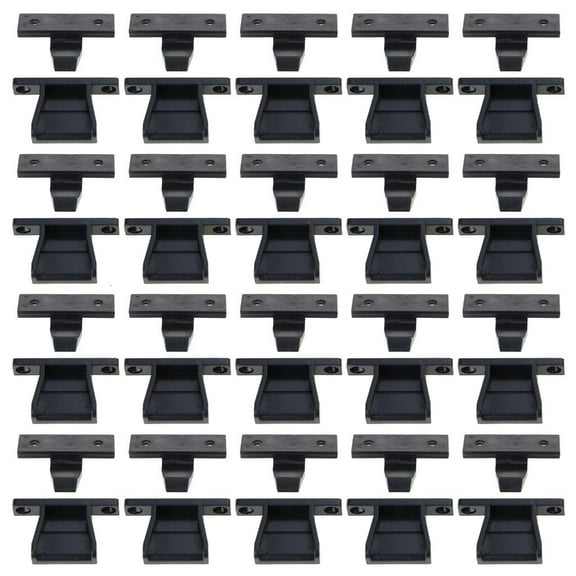 20Pcs Quickly Fitting Furniture Panel Board Connector Press Fit Panel Clip Hardware Push in Plinth Fasteners Enduring