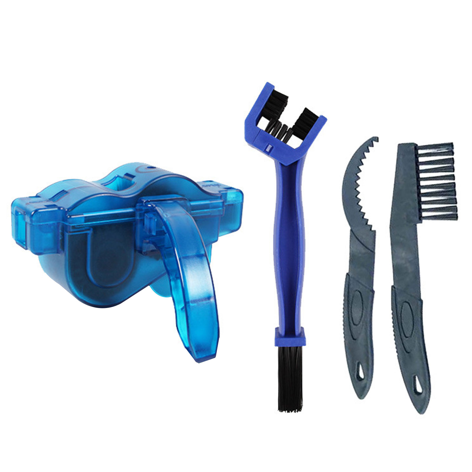 Yucurem Bicycle Cleaning Kit 4 Pieces Bicycle Chain and Drivetrain