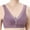 Purple, variant on DQRPSEETB Racerback Sports Bras for Women Bras for Women Plus Size Wireless Front Button Closure Lace Bra Full Support Breathable Bralettes Beige