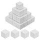 thumbnail image 1 of Uxcell Paquete de 50 Cubos de Madera DIY, Bloques de Madera Natural de Color Cuadrados de 2.5 cm, 1 of 1