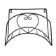 thumbnail image 1 of Soporte para manguera de jardín, soporte de pared para mangueras antiguas (negro), 1 of 6