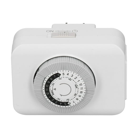 Countdown Outlet Timer, Plug and Play Mechanical Intelligent Timer Socket Accurate for Home