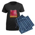 thumbnail image 5 of CafePress - What Happens At Book Club Pajamas - Women's Short Sleeve Print T-Shirt and Pants Dark Cotton Pajama Set, 5 of 7