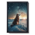 thumbnail image 2 of Hudo Dog Christmas Canvas Wall Art, Shiba Inu Dog Wall Art Prints Dogs Hanging Wall Pictures Decoration for Holiday Living Room Bedroom Bathroom, 2 of 5