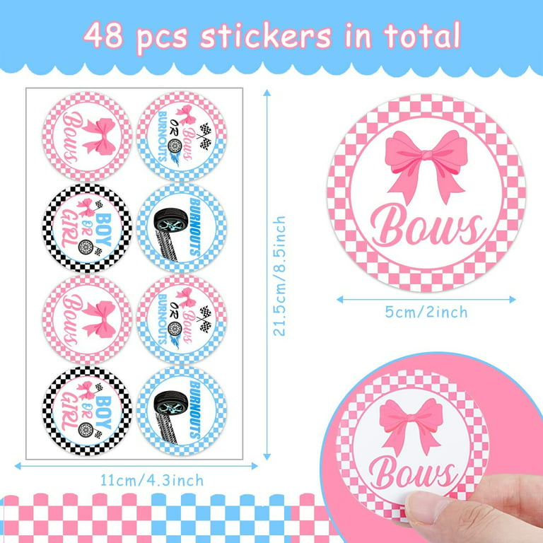 Cute Pink Bow Sticker for Sale by The Sticker Shop